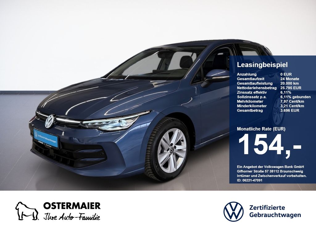 Volkswagen Golf VIII LIFE 2.0TDI 116PS ACC.5J-G.KAMERA.NAVI