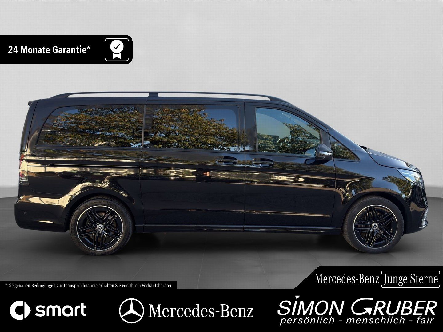 Fahrzeugabbildung Mercedes-Benz V 300 d 4M Ava L AMG Night Airmatic Tisch 7Sitze