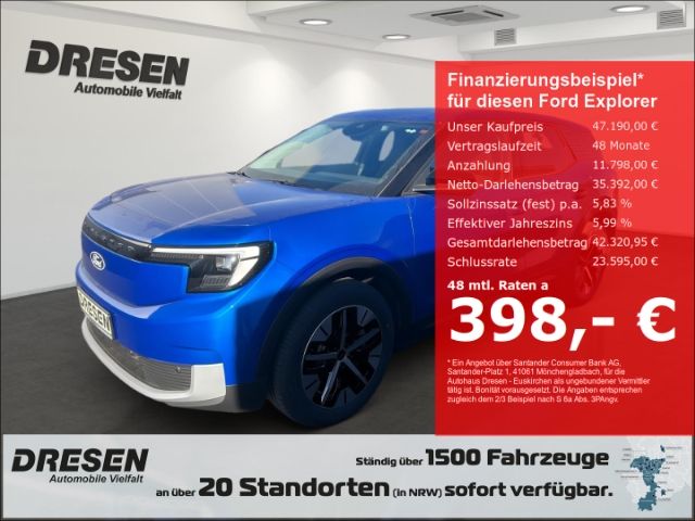Ford Explorer Extended Range RWD 77kWh + Fahrerass.-P