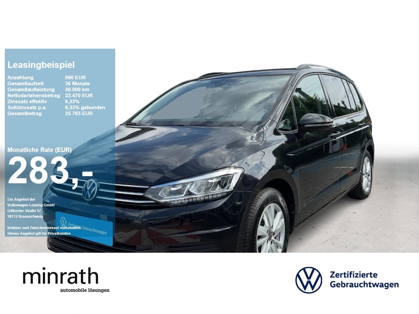 Volkswagen Touran Comfortline 1.5 TSI DSG ACC+LED+NAVI+SHZ