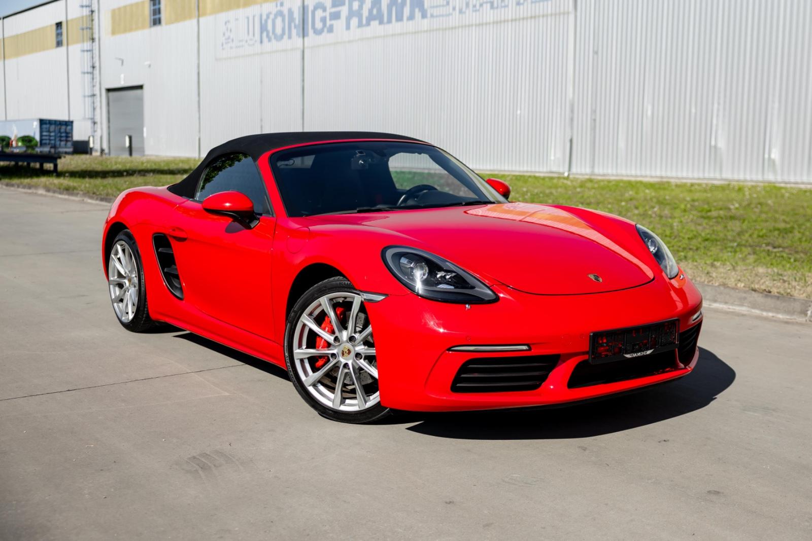 Porsche 718 Boxster S, PDK, CHRONO, Cam, Heat+Luft seat
