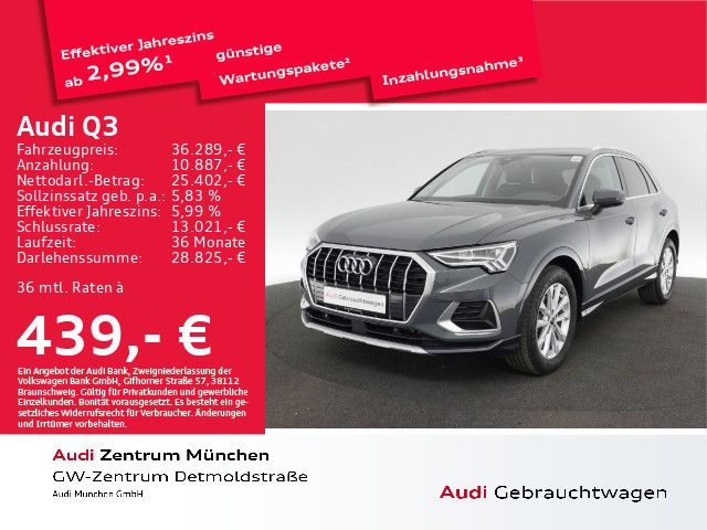 Audi Q3 35 TDI S tronic advanced Virtual+/LED/Navi+/K