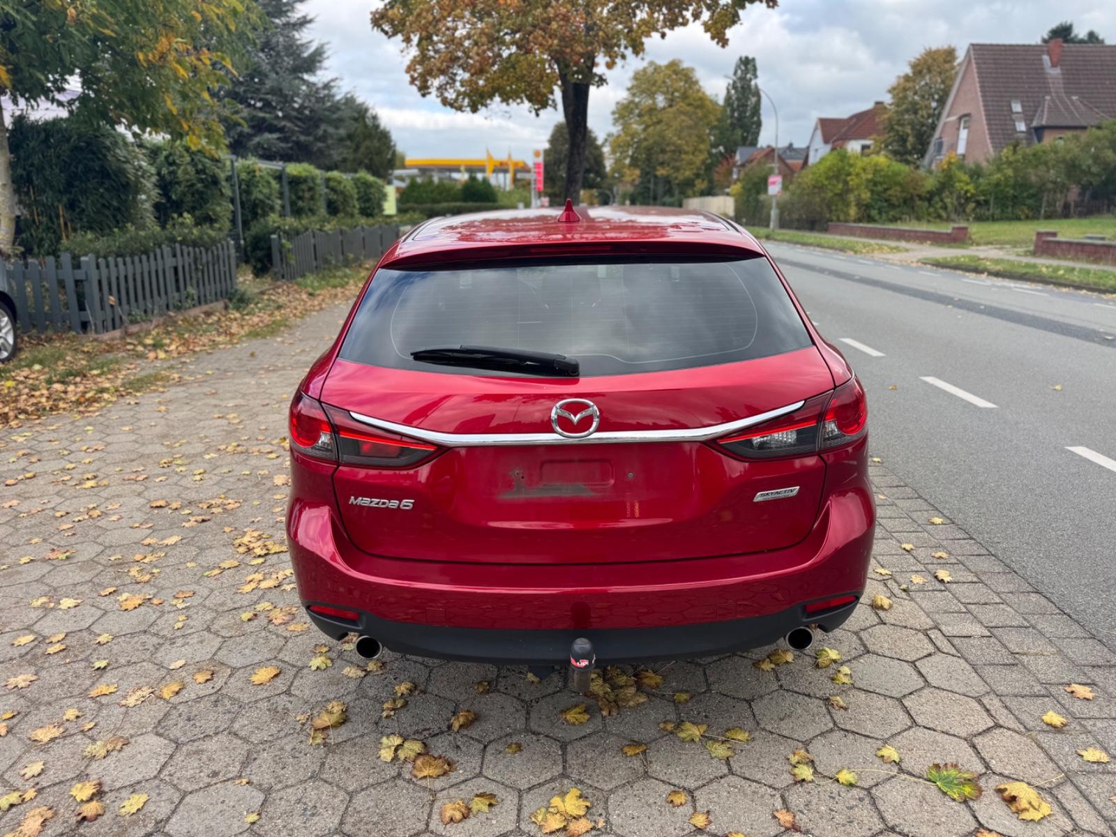 MAZDA 6 BREAK 2.2 SKYACTIV-D 150ch BUSINESS LINE - GPS - PHARES MATRIX LED - ATTELAGE - CLIM BIZONE
