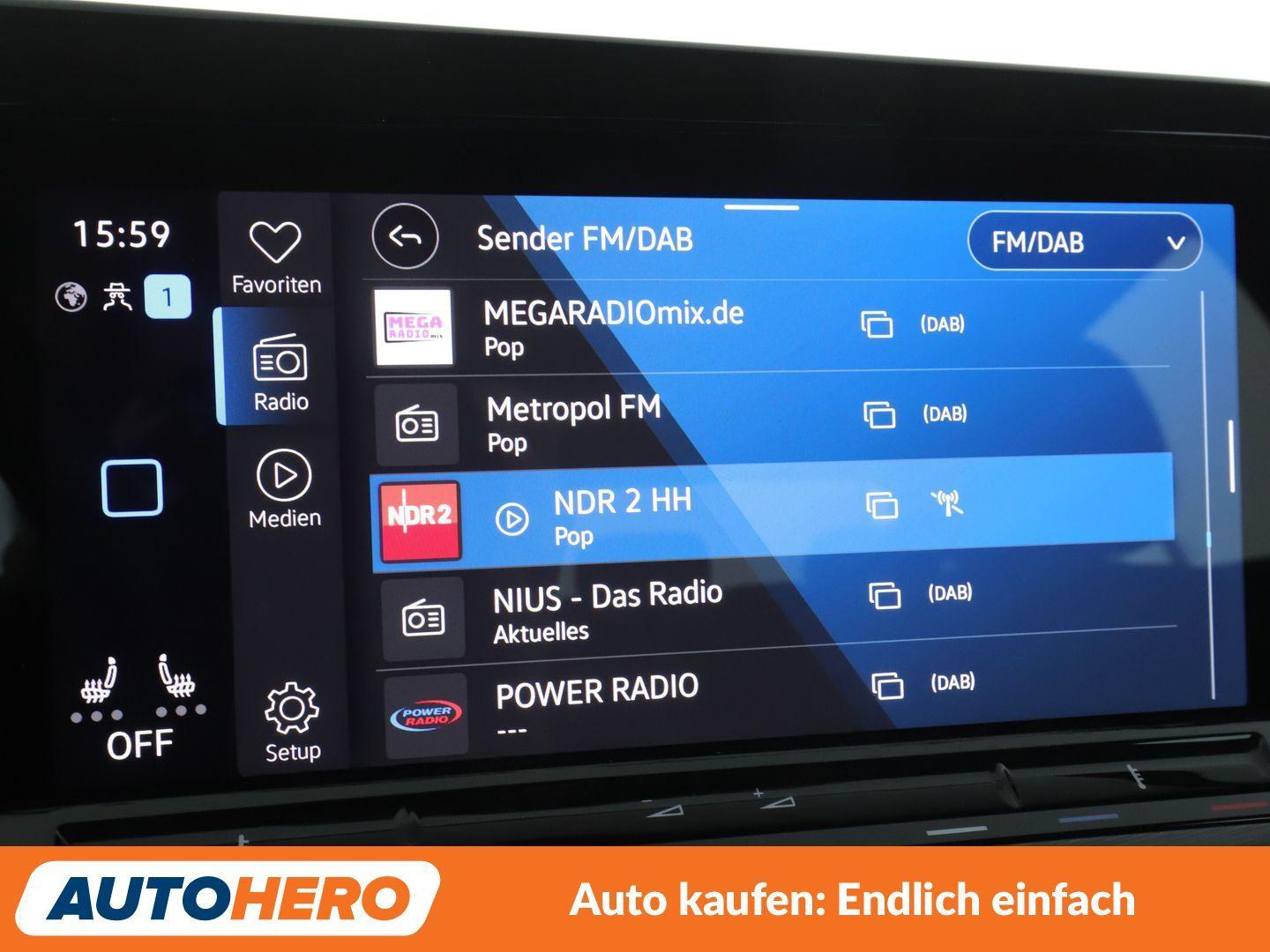 Volkswagen Golf VIII 1.5 TSI ACT Style*NAVI*LED*ACC*PDC*SHZ, миниатюра 20