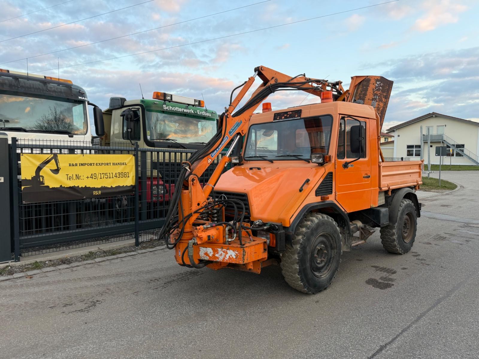 Mercedes-Benz U90*Unimog*Full Option*mit Winterdienstausrüstun