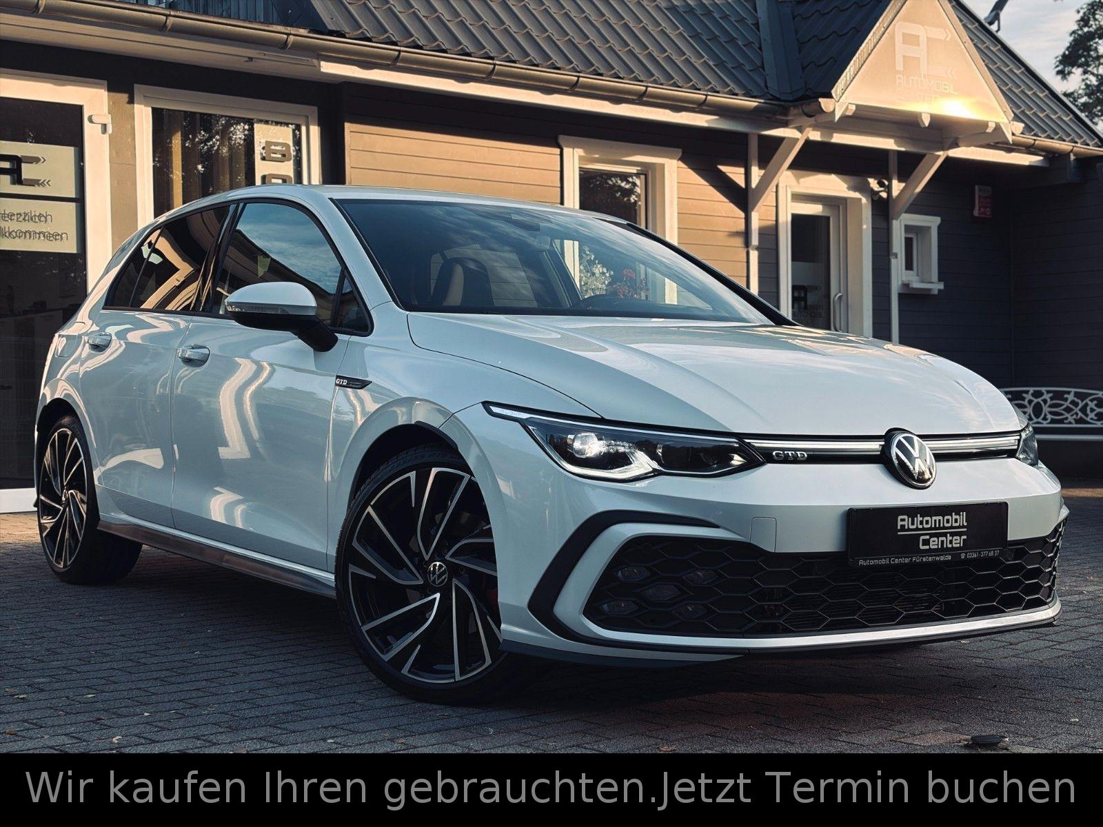 Volkswagen Golf VIII Lim. GTD+HUD+4xSHZ+AHK+H&K+ACC+19"+LED