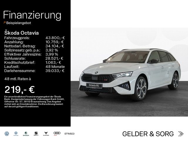 Skoda Octavia RS Combi  2.0 TSI RFK | HUD | AHK | SHZ