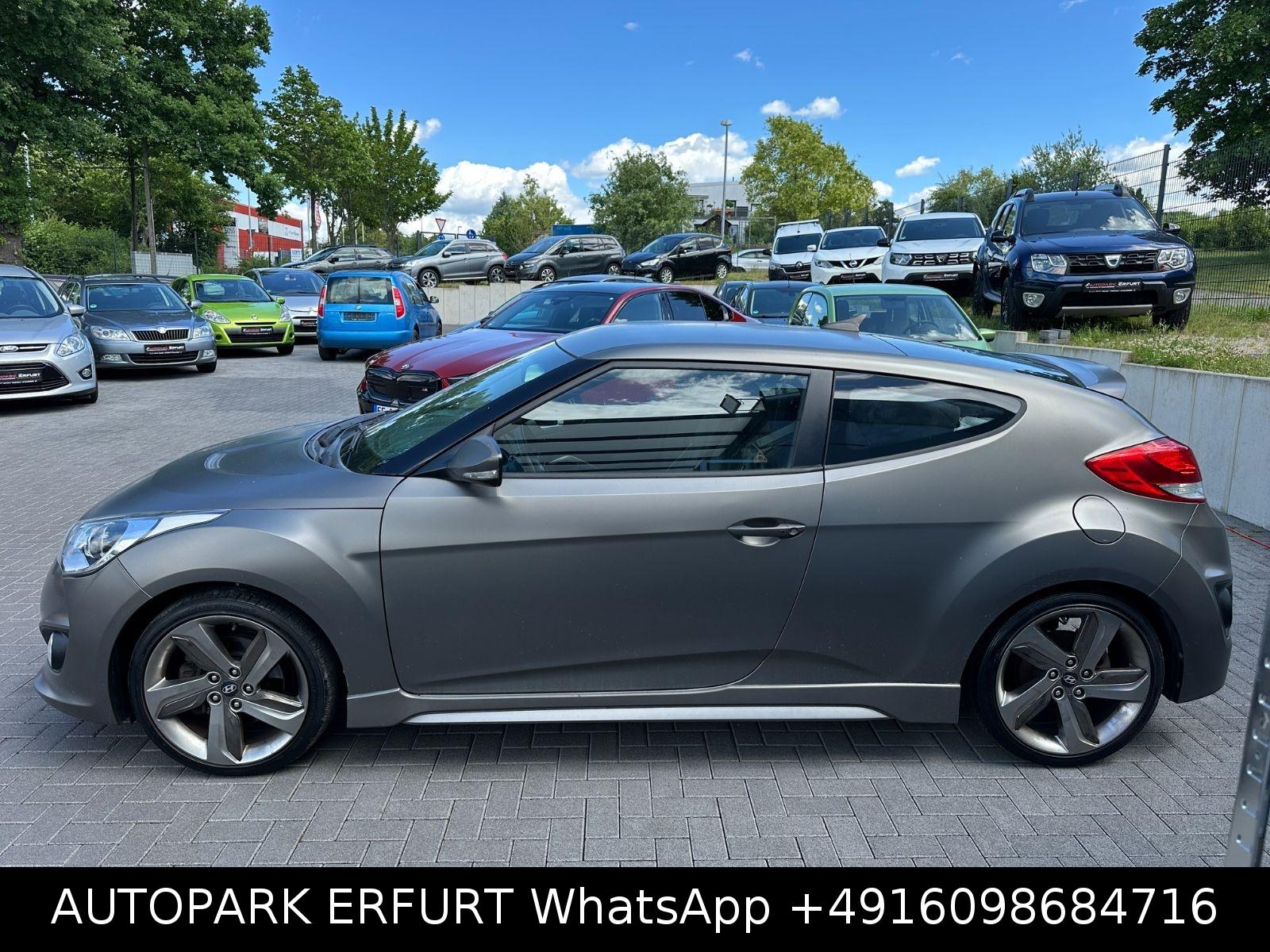 Hyundai Veloster Premium 1.6 TURBO*Klima*Leder*Temp*Navi