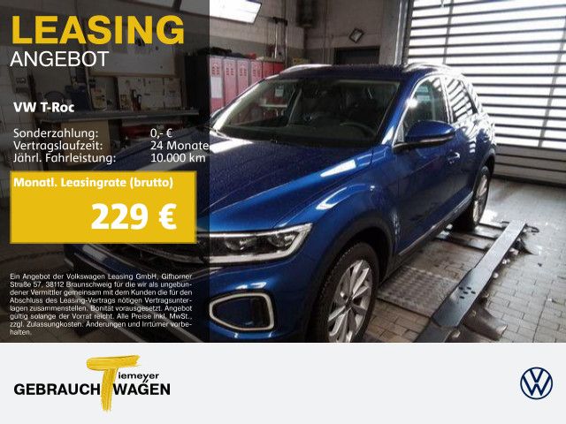 Volkswagen T-Roc 1.5 TSI STYLE NAVI LED+ SITZH PDC+