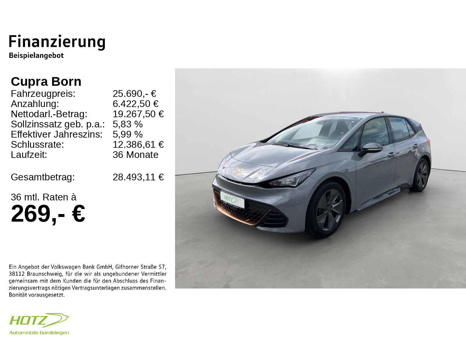Cupra Born PDC/LED imagem 2