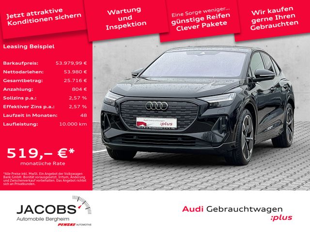 Audi Q4 e-tron Sportback 45 Matrix/Blackpaket S line