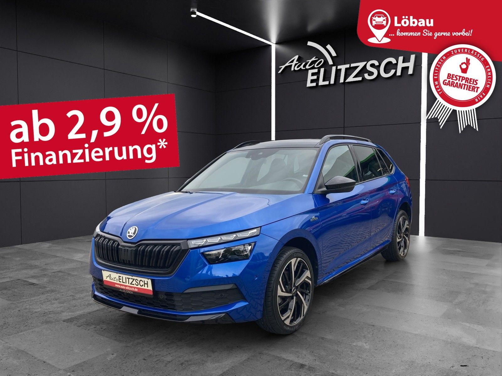 Fahrzeugabbildung SKODA Kamiq TSI Monte Carlo DSG Navi AID ACC RFK Pano