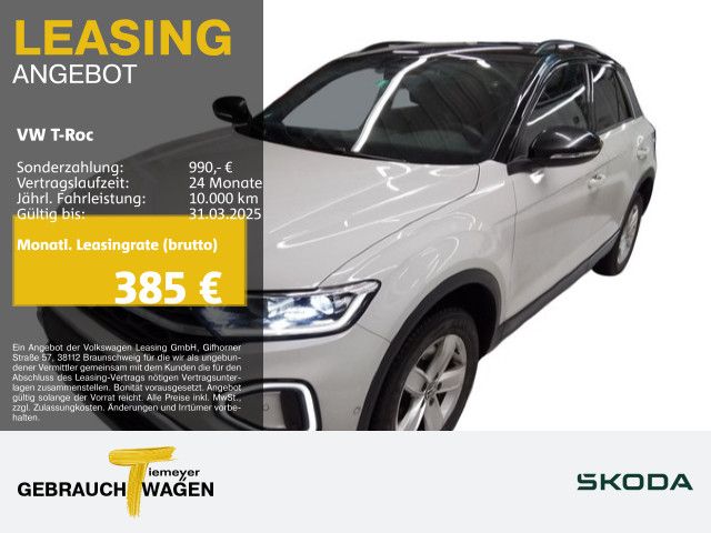 Volkswagen T-Roc 1.5 TSI DSG BLACK STYLE LM19 ST.HEIZ AHK A