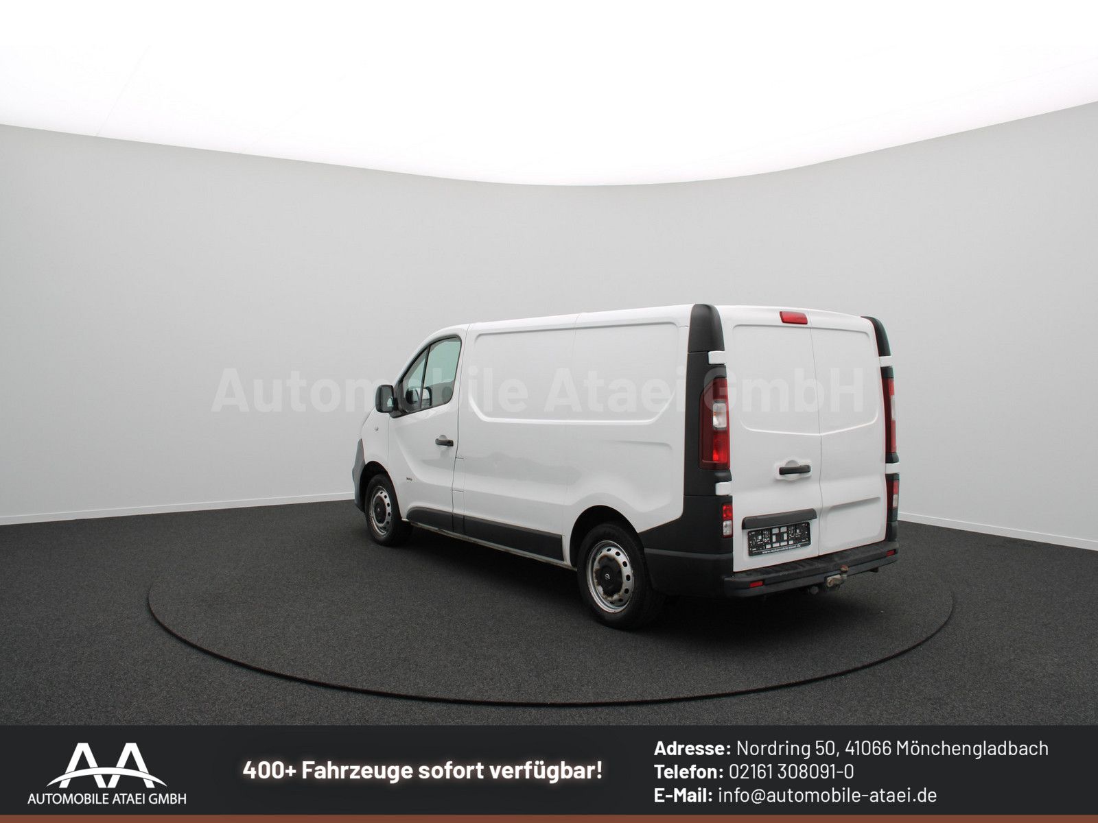 Fahrzeugabbildung Opel Vivaro Kasten L1H1 2,9t 8075
