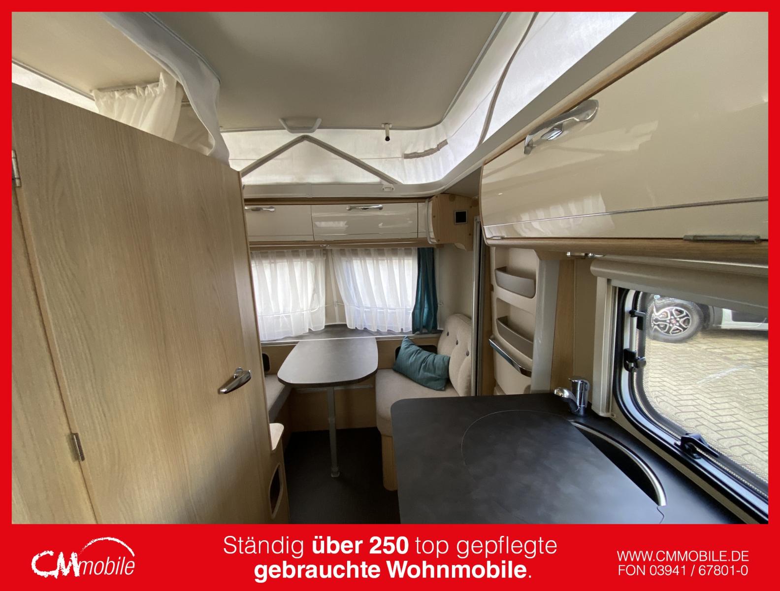 HYMER / ERIBA / HYMERCAR Touring 430 - Aufstelldach - Festbett -