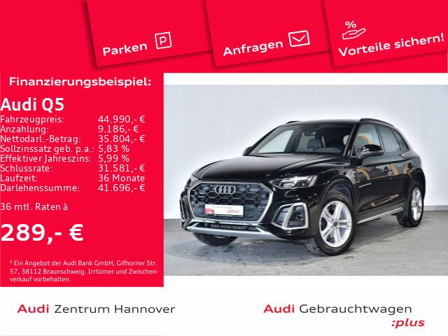 Audi Q5 S line 40 TDI quattro AHK LED Kamera Navi Tei