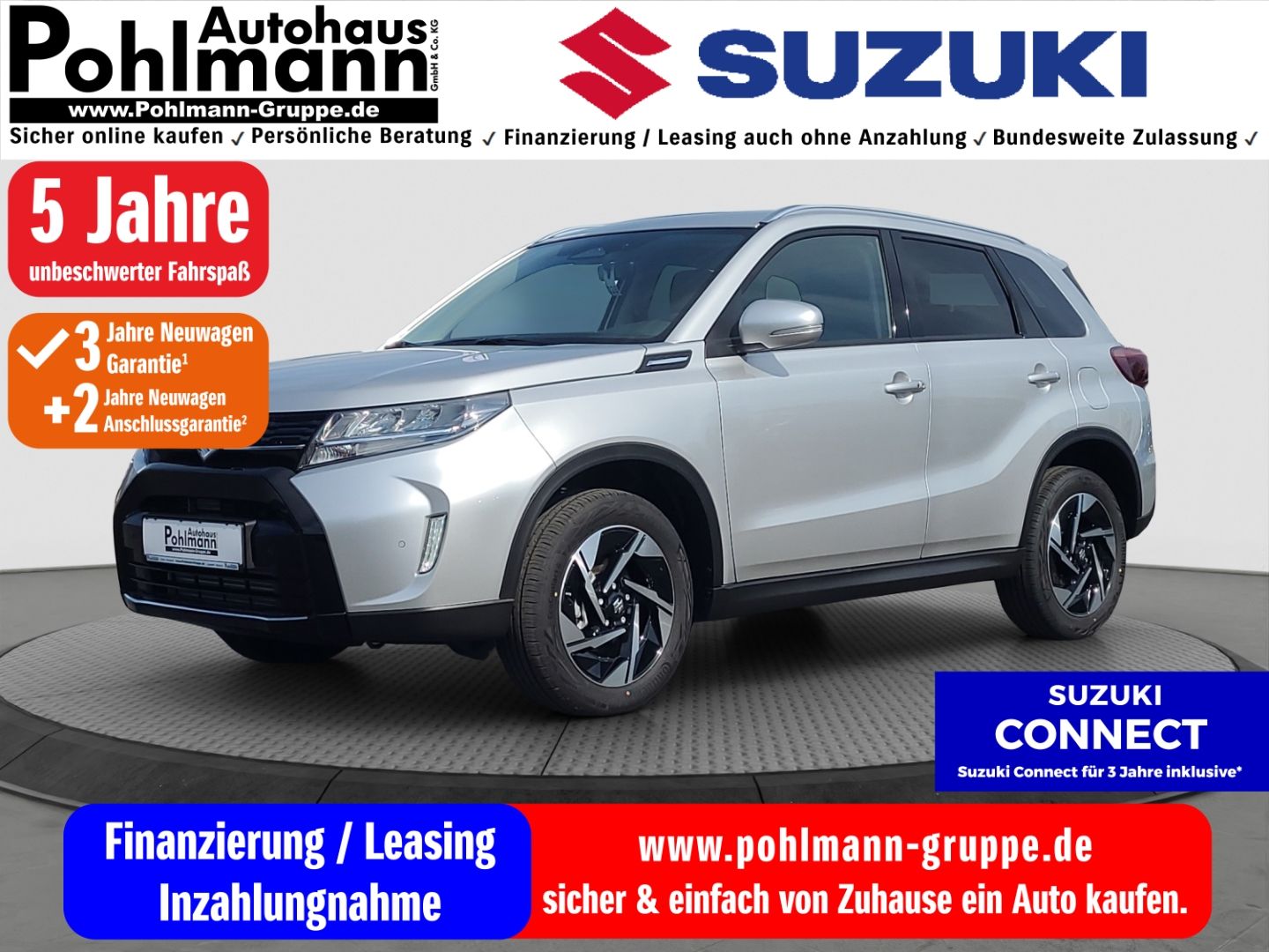 Suzuki Vitara 1.4 HYBRID Comfort+ Navi LED Klimaautom D