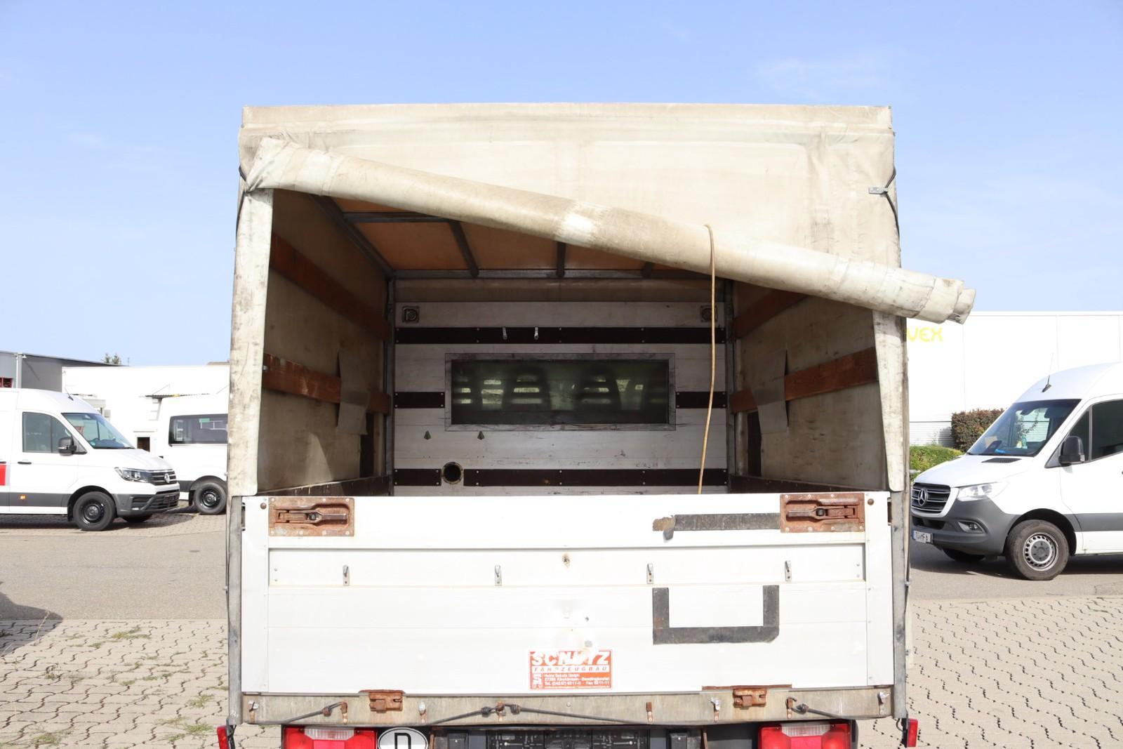 Iveco Daily 35C18 Doka Pritsche Plane 4x4 ALLRAD