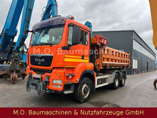 MAN TGS 26.440 / 6x6 /3-Seitenkipper / Plane / AC /