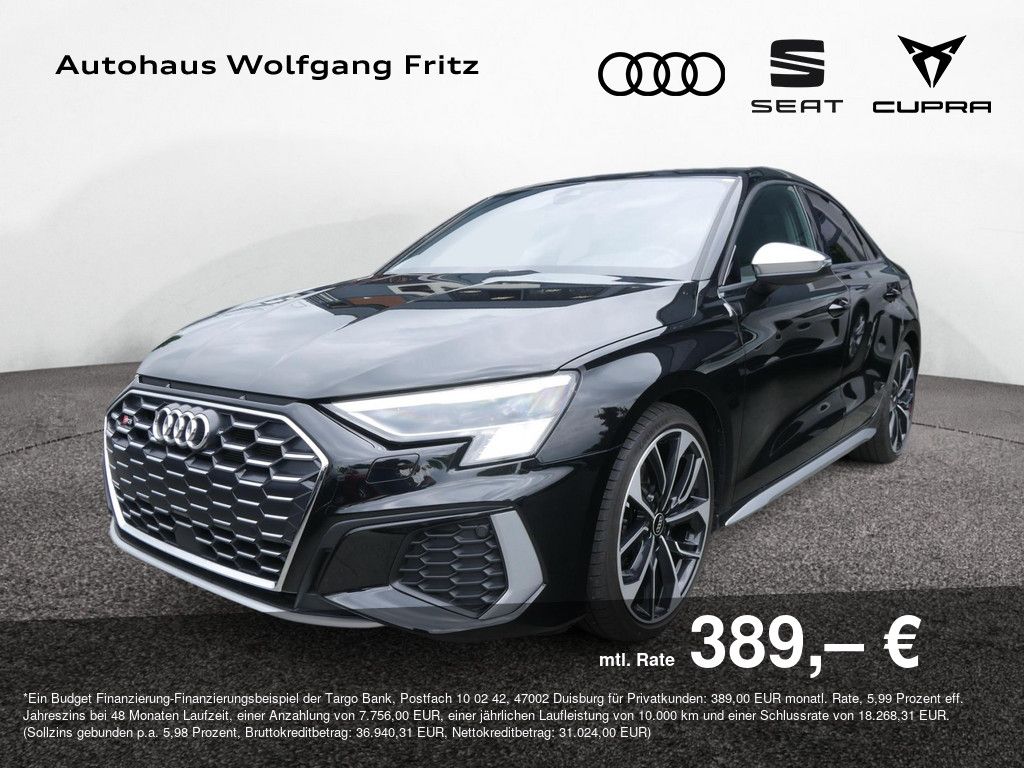 AUDI S3 Limousine 2.0 TFSI Qu. B&amp;O+HUD+KAMERA+NAVI+SH