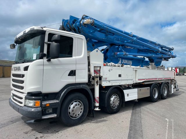 Scania G490 8x4 Euro 6  JUNJIN M46-5 RZ46 Concrete Pump