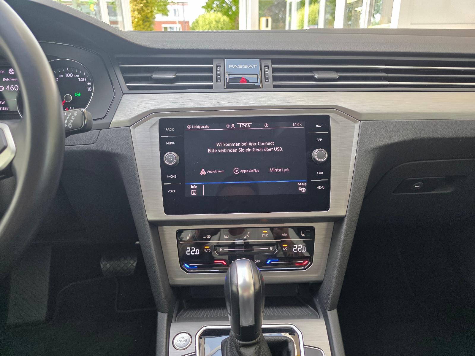 Volkswagen Passat Navi Rückfahrkamera App-Connect, миниатюра 27