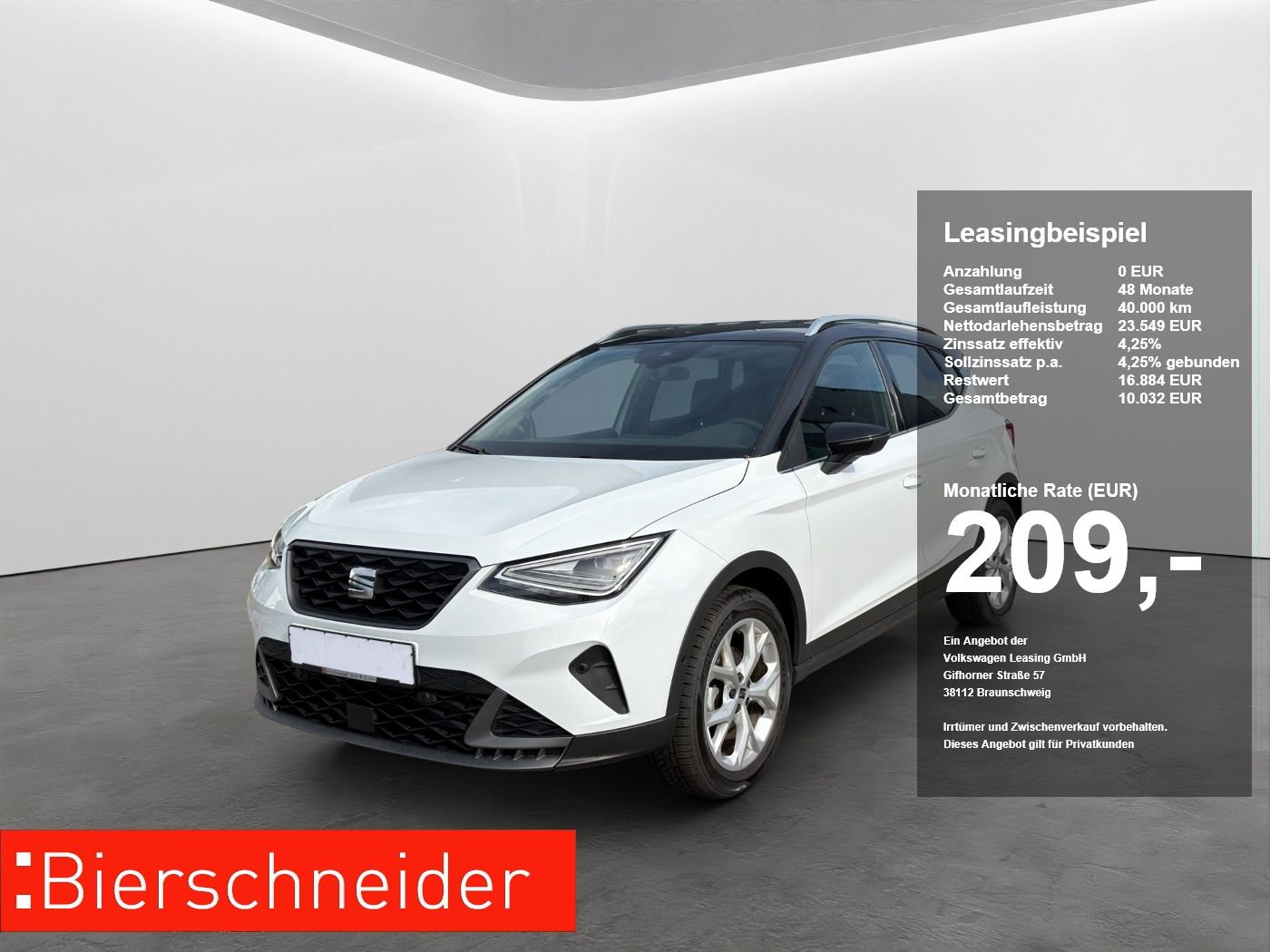 Seat Arona 1.0 TSI DSG FR LED NAVI ACC PARKASS SHZ KE