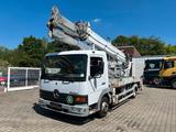 Mercedes-Benz 818 +Böcker AK 32-1200 Dachdeckerkran +Seilwinde - Dachdeckerkran