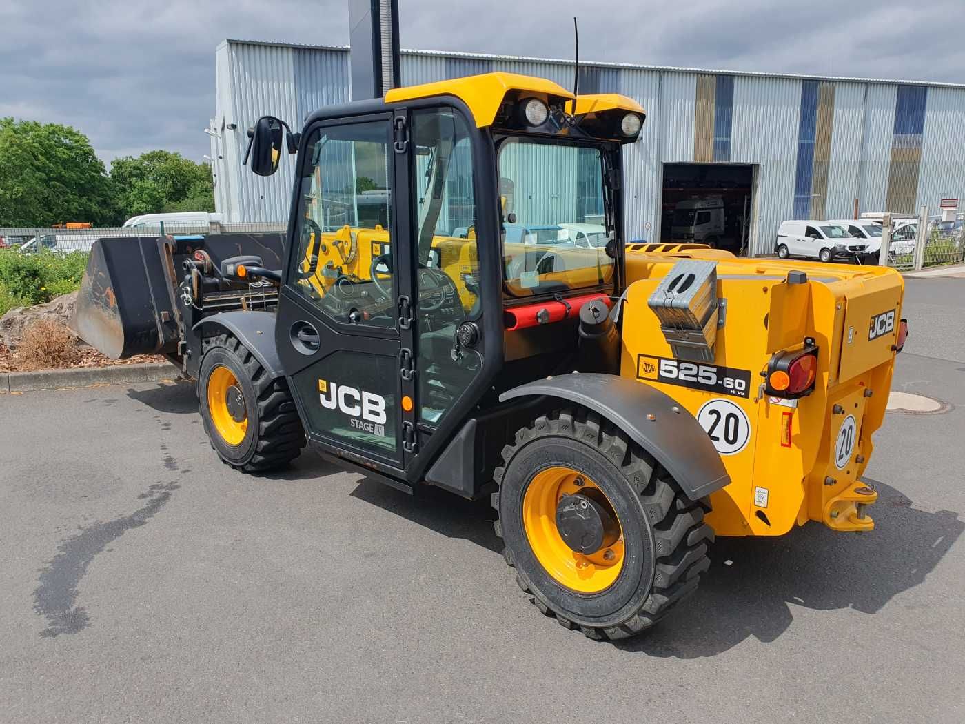 Fahrzeugabbildung JCB 525-60 / Palettengabel / 2021 / nur 377h