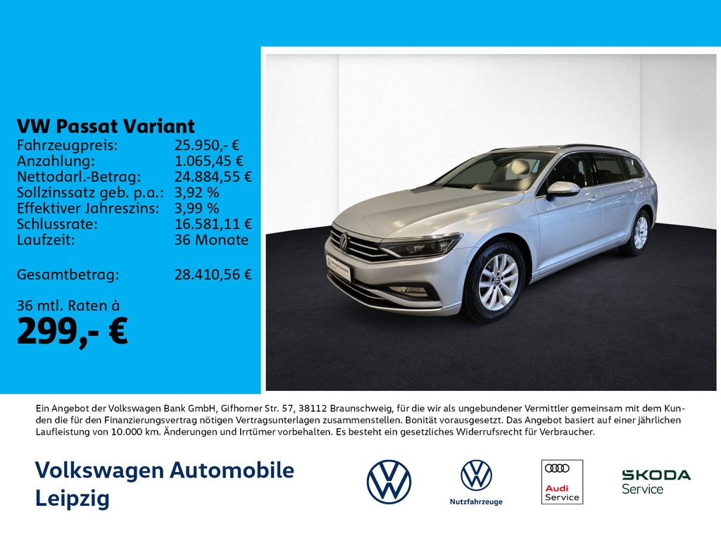 Passat Variant 2.0 TDI Business *ACC*DSG*Matrix