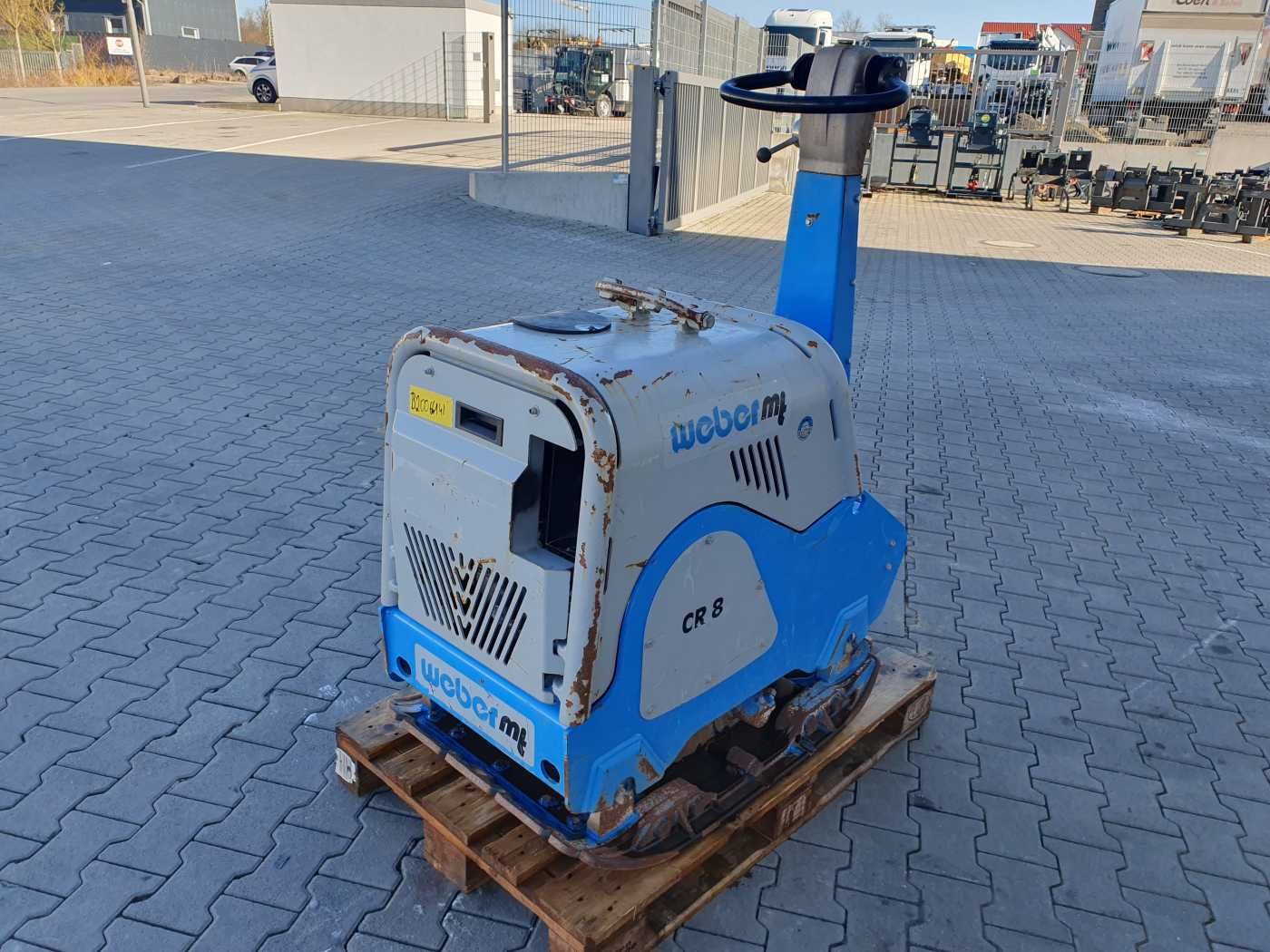 Fahrzeugabbildung Weber Weber CR 8 Hatz-Diesel 601kg Rüttelplatte 117 h