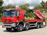 Mercedes-Benz ACTROS 4146 * FASSI F600A + FUNK * 8x8 !! - Mercedes-Benz Actros 4146