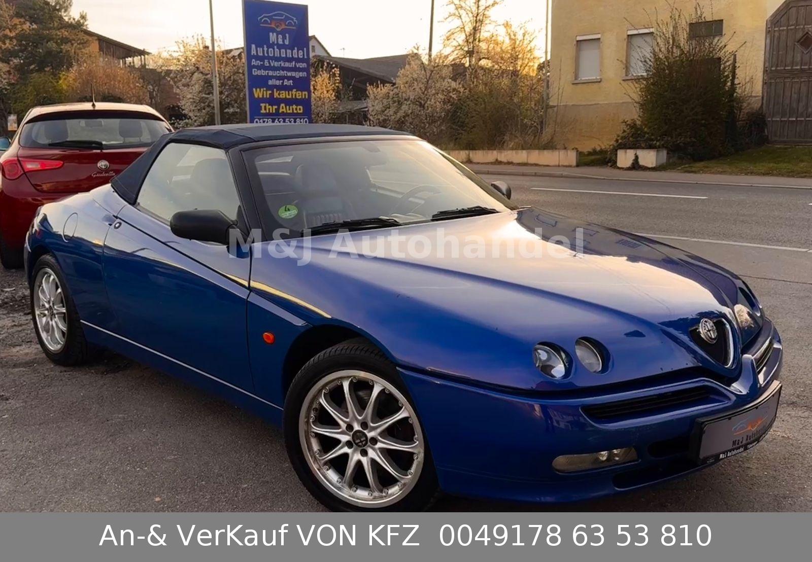 Alfa Romeo Spider 2.0 TS 16V Blau/Leder/Tüv Neu