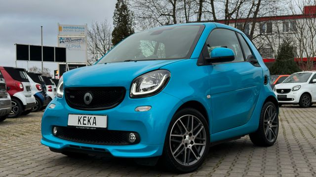 Smart Cabrio BRABUS Xclusive DCT | BLAU FOLIERT | VOLL