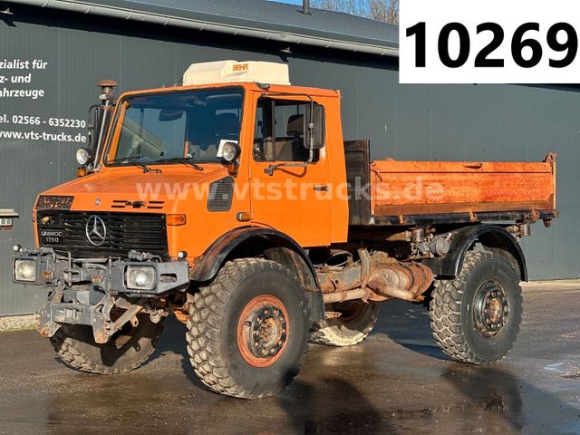 Mercedes-Benz Unimog 1750 437/40 4x4 LOF Dreiseitenkipper