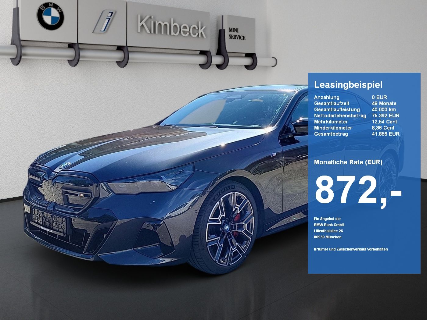 BMW i5 M60 xDrive Limousine M SPORT PRO SBL Pano 360