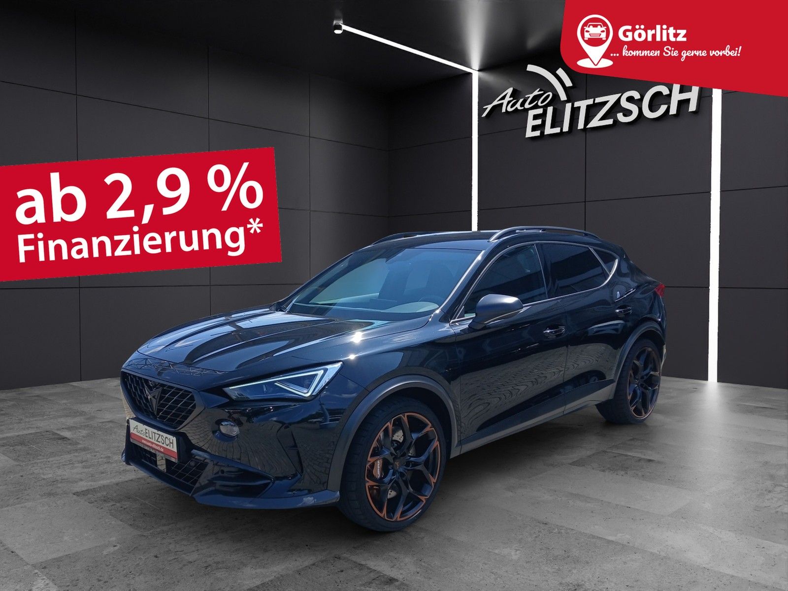 Fahrzeugabbildung CUPRA Formentor VZ5 Matrix GRAIL-Sportauspuff AID ACC