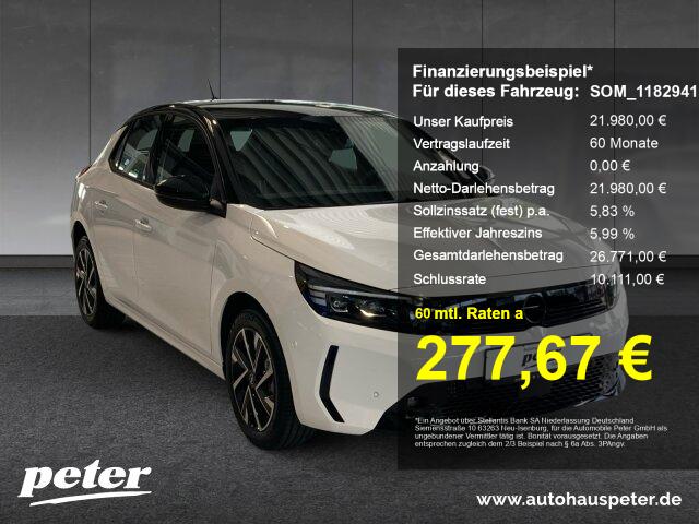 Opel Corsa F 1.2 GS +Matrix-LED+Rückfahrkamera+LHZ+