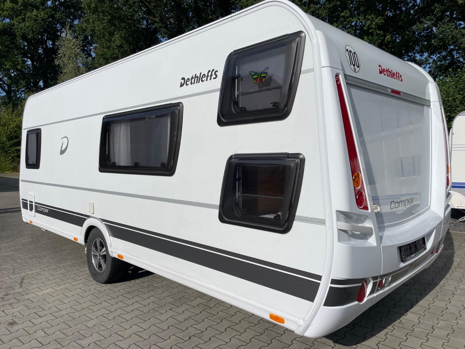 Dethleffs Camper 530 FSK Etagenbetten Mover Fahrradträger