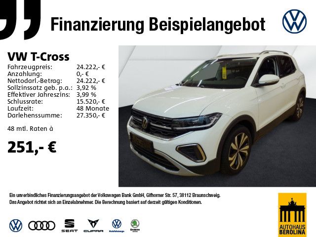 Volkswagen T-Cross 1.0 TSI Style DSG *IQ-MATRIX*NAV*PDC*