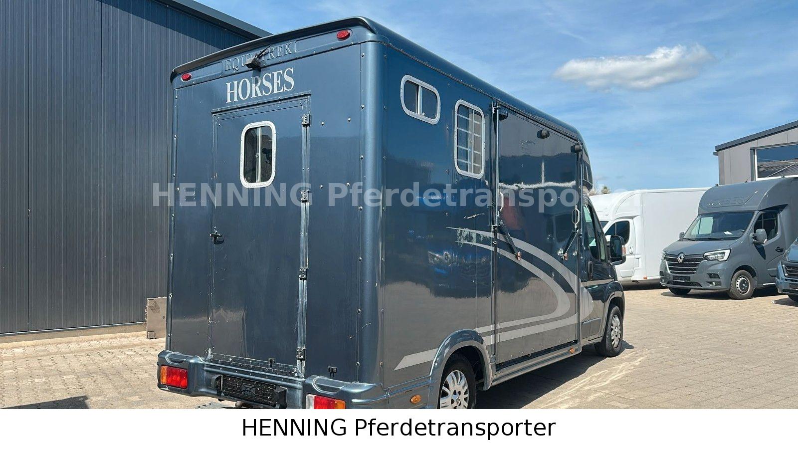 Peugeot Boxer Equitrek 3-Sitzer Pferdetransporter