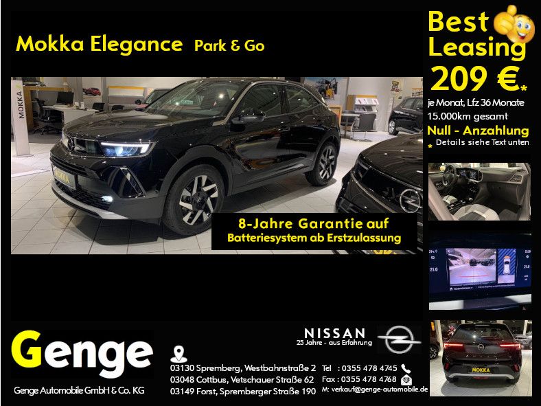 Mokka-e Elegance, Park & Go Paket, Winter-Paket,
