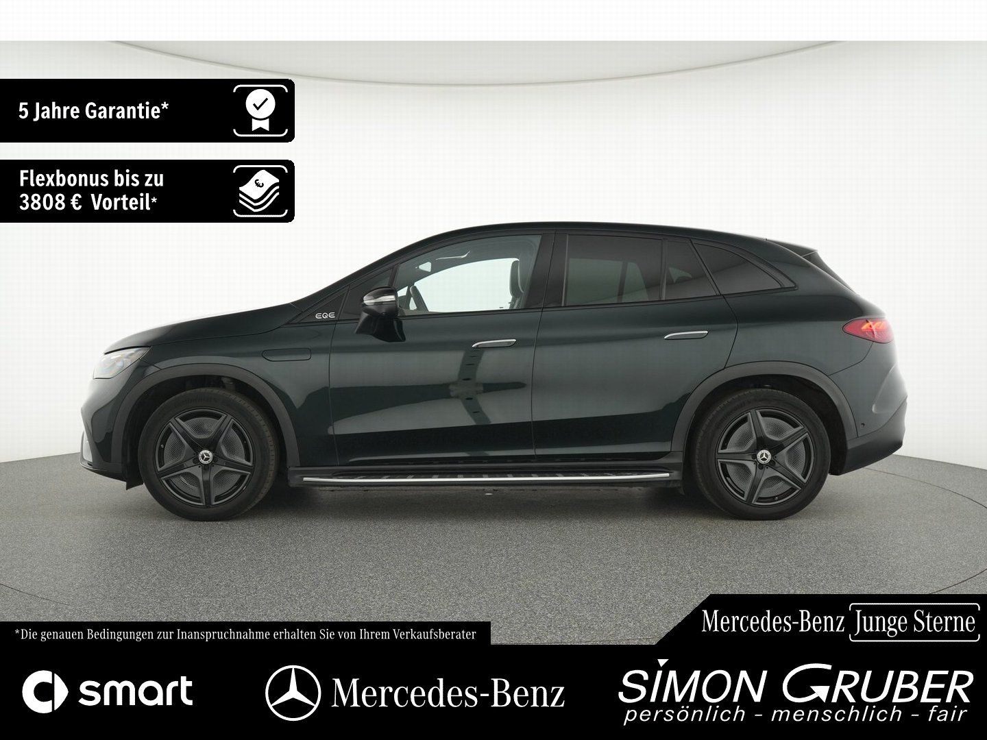 Fahrzeugabbildung Mercedes-Benz EQE 500 4M SUV AMG Carbon Hyper Leder HUD AHK