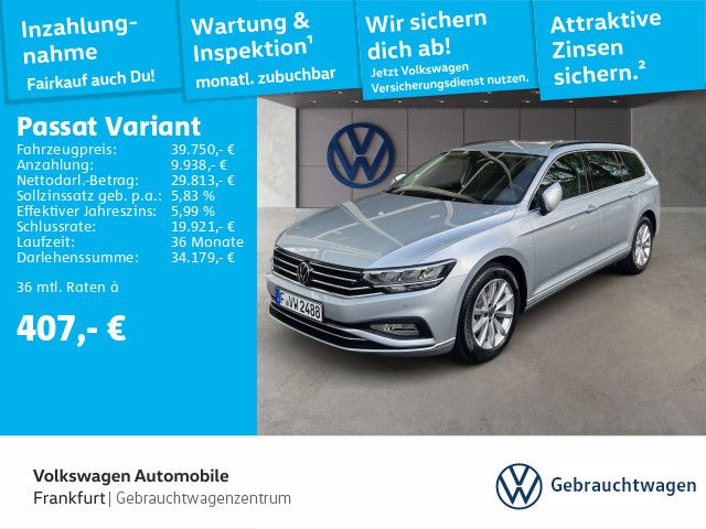 Volkswagen Passat Variant 2.0 TDI DSG Business Navi LED Fro