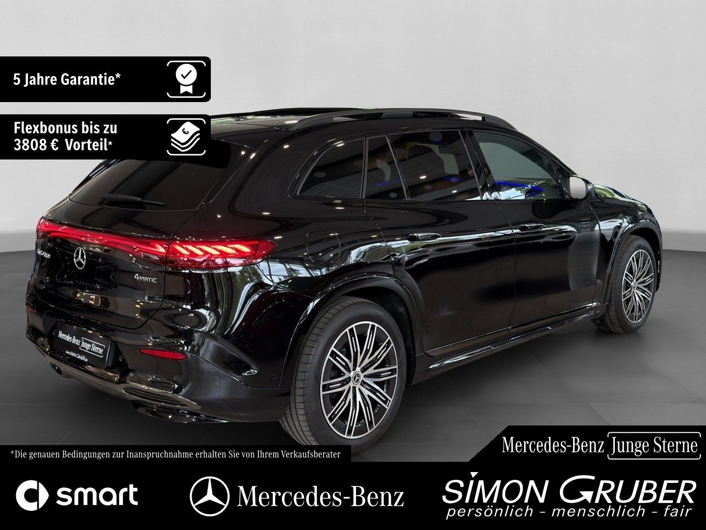 Fahrzeugabbildung Mercedes-Benz EQS 580 4M SUV AMG Premium+ Massage AHK 7 Sitze