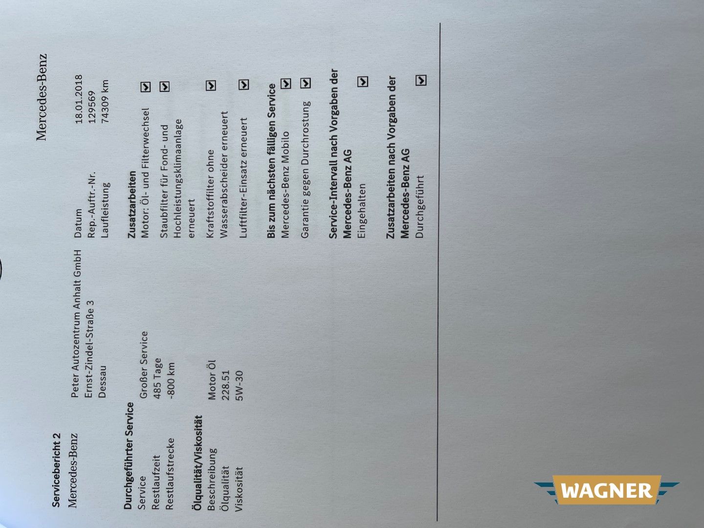 Fahrzeugabbildung Mercedes-Benz Sprinter II Kombi 214 CDI Klima 9-Sitzer