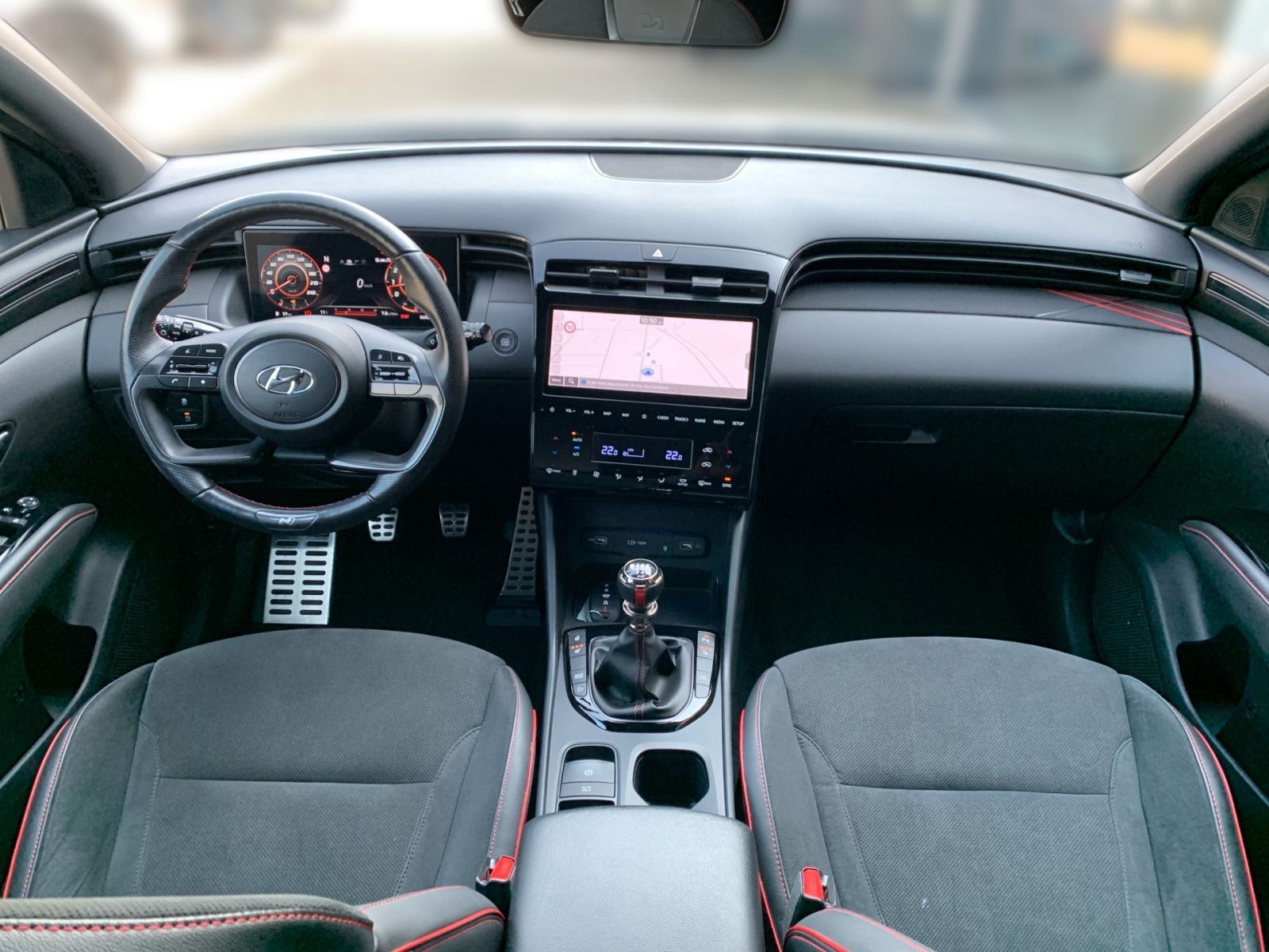 Fahrzeugabbildung Hyundai TUCSON 1.6 T-GDI N Line Mild-Hybrid 8xbereift