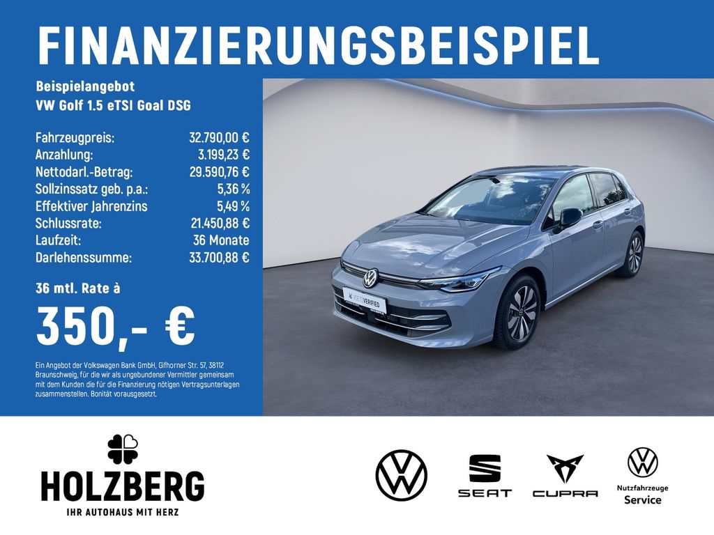 Golf 1.5 eTSI Goal DSG AHK+LED+RFK