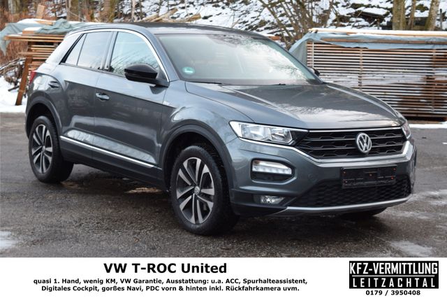 Volkswagen T-Roc United ACC|Spurhalte|Kamera|AHK|Garantie