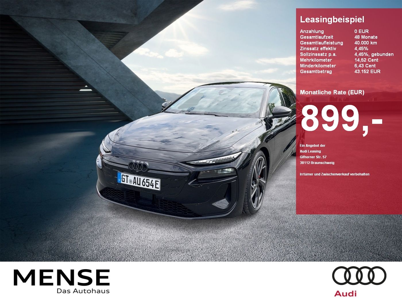 Audi A6 Avant e-tron quattro 315 kW B&O|AHK|HUD|Luft